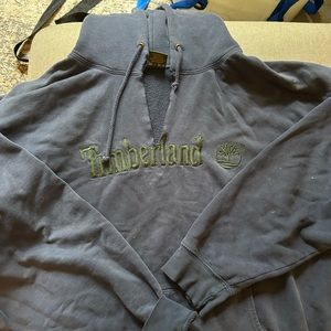 VTG TIMBERLAND HOODIE WITH SLIT IN FRONT